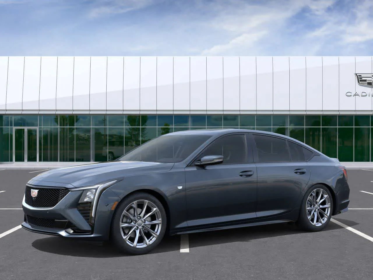 New 2026 Deep Space Metallic Cadillac Sport image 2