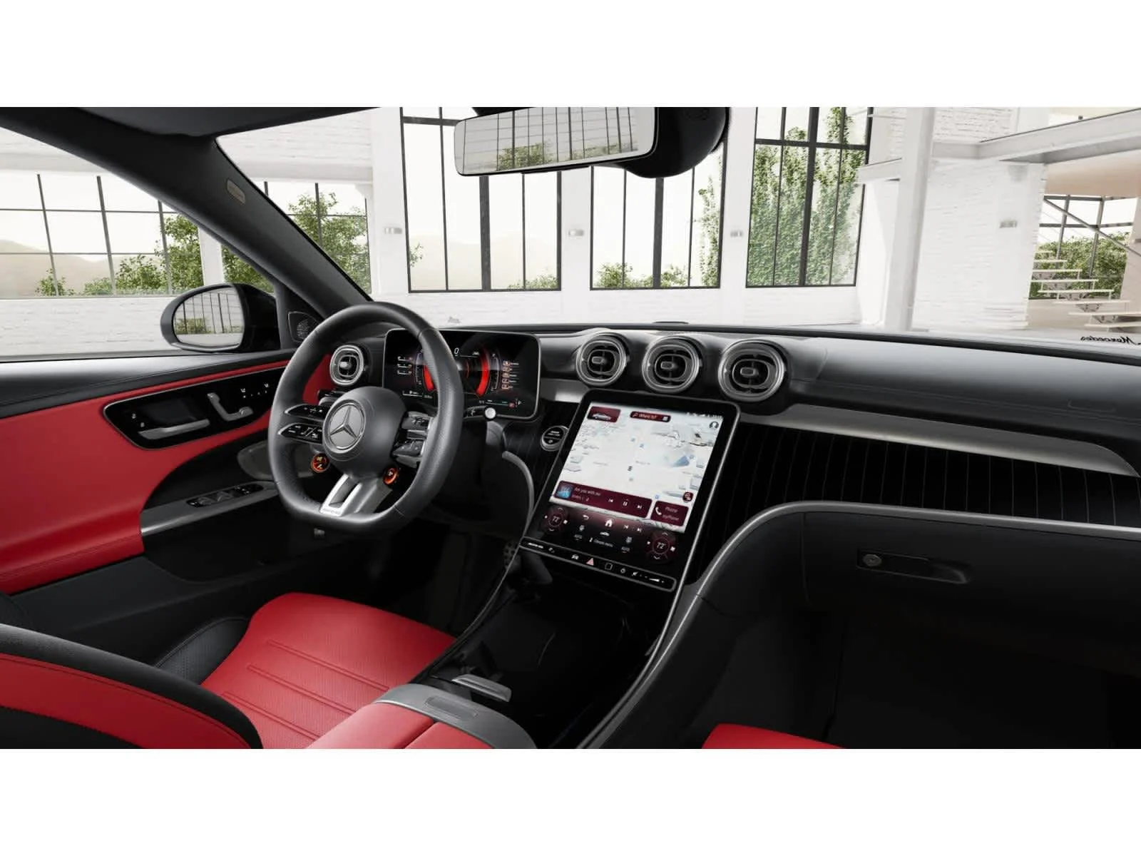 New 2026 Polar White Mercedes-Benz AMG® C 43 4MATIC Sedan image 5