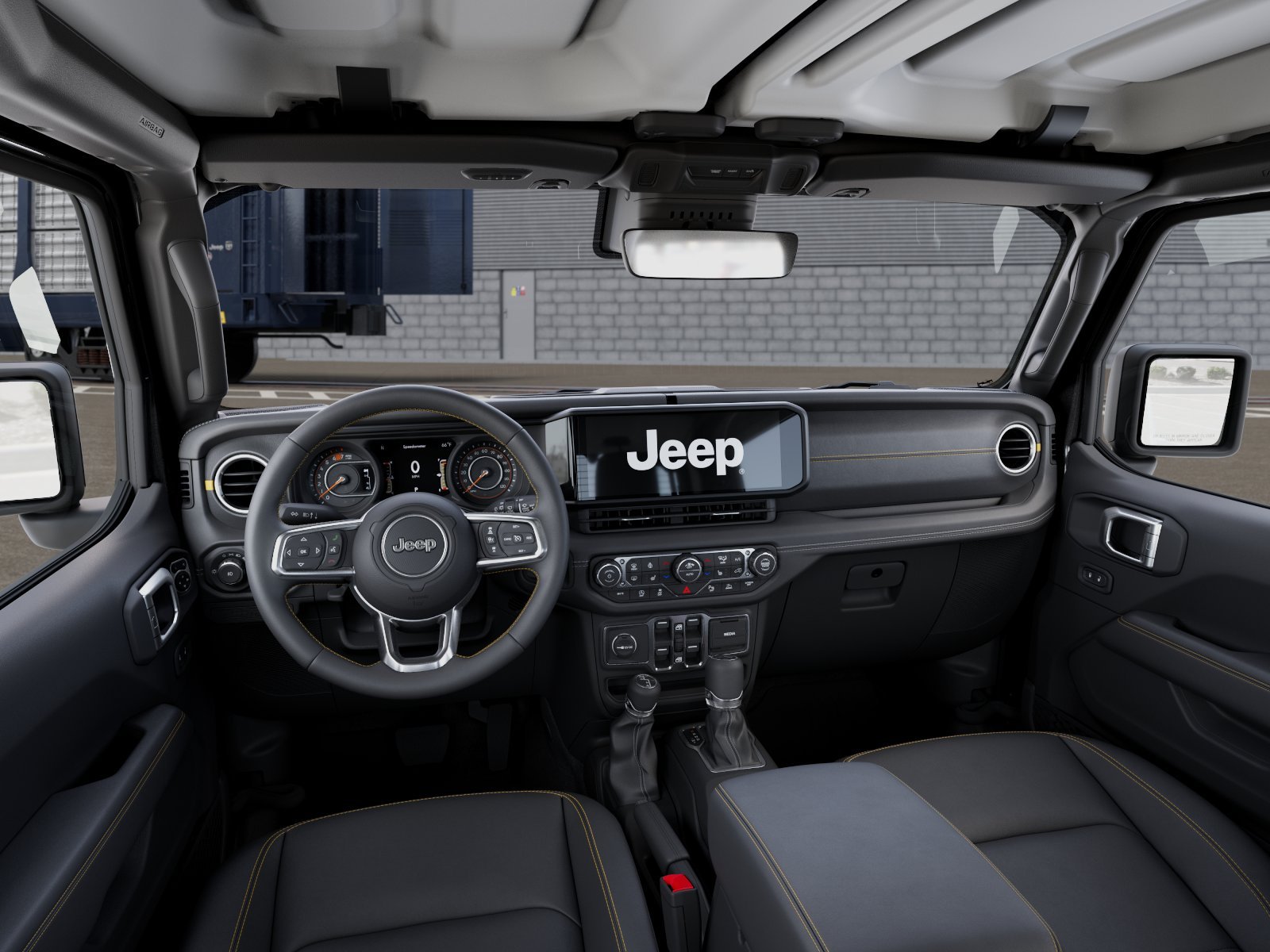 New 2026 Granite Crystal Metallic Clear-Coat Exterior Paint Jeep Sahara image 25