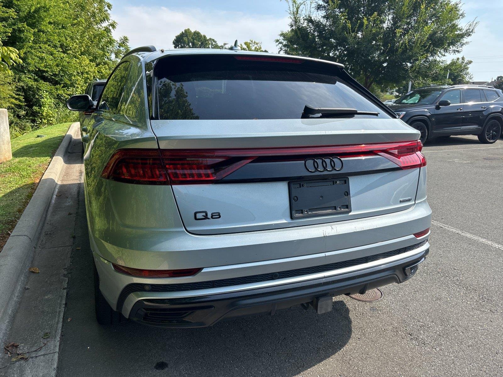 Used 2023 Satellite Silver Metallic Audi Premium Plus image 4