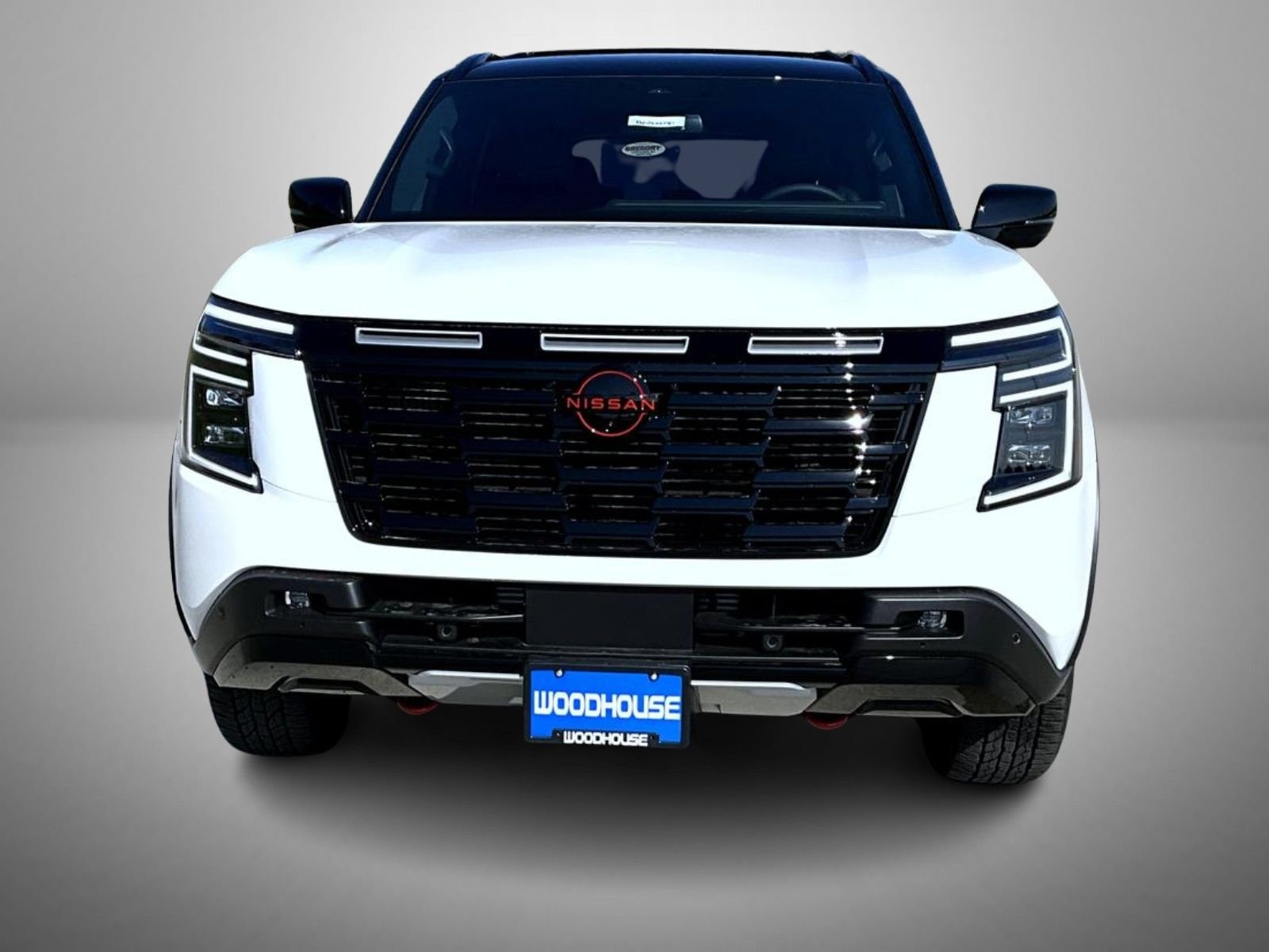 New 2026 Aspen White TriCoat / Super Black Two-tone Nissan PRO-4X image 2