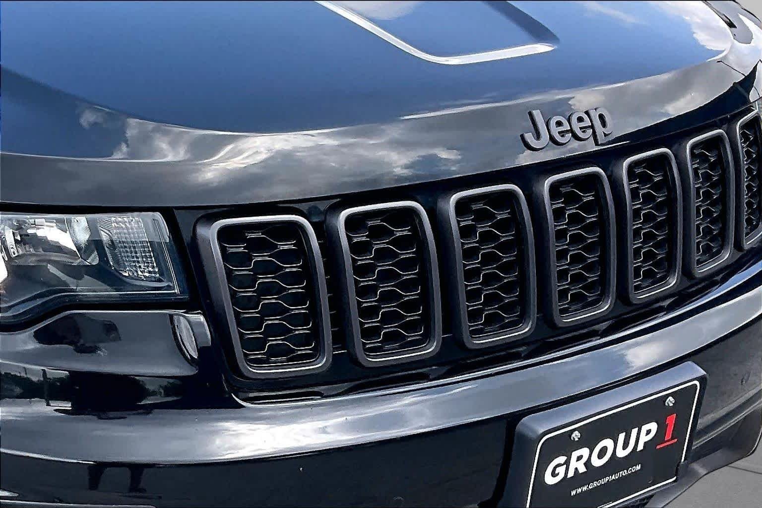 Used 2021 Diamond Black Crystal Pearlcoat Jeep 80th Anniversary image 32