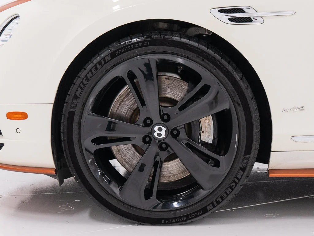 Certified Used 2017 Orange Flame over Ghost White by Mulliner PCG Bentley W12 Convertible image 46