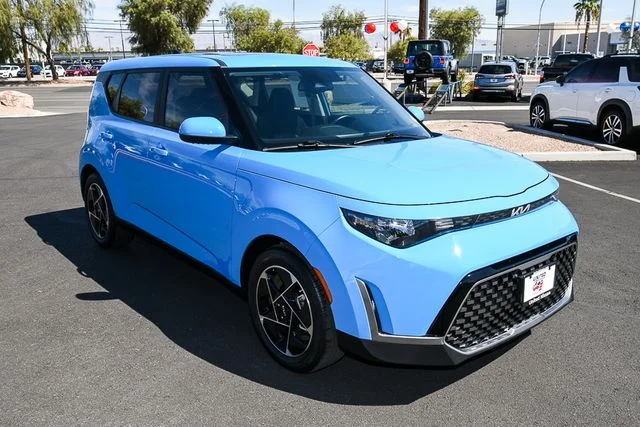 Used 2024 Blue Kia EX image 7