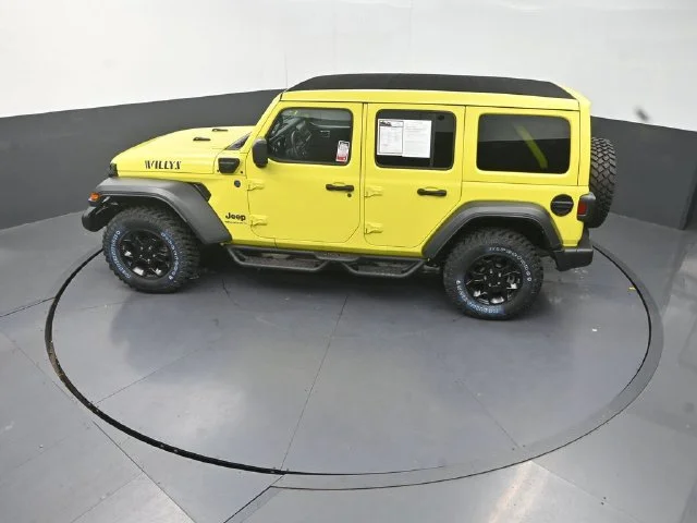 Used 2023 Yellow Jeep Willys 4xe image 15