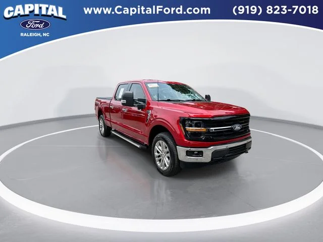 Used 2025 Red Ford XLT image 2