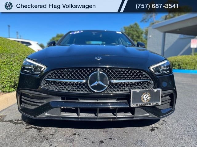Used 2024 Obsidian Black Metallic Mercedes-Benz C 300 4MATIC® image 4