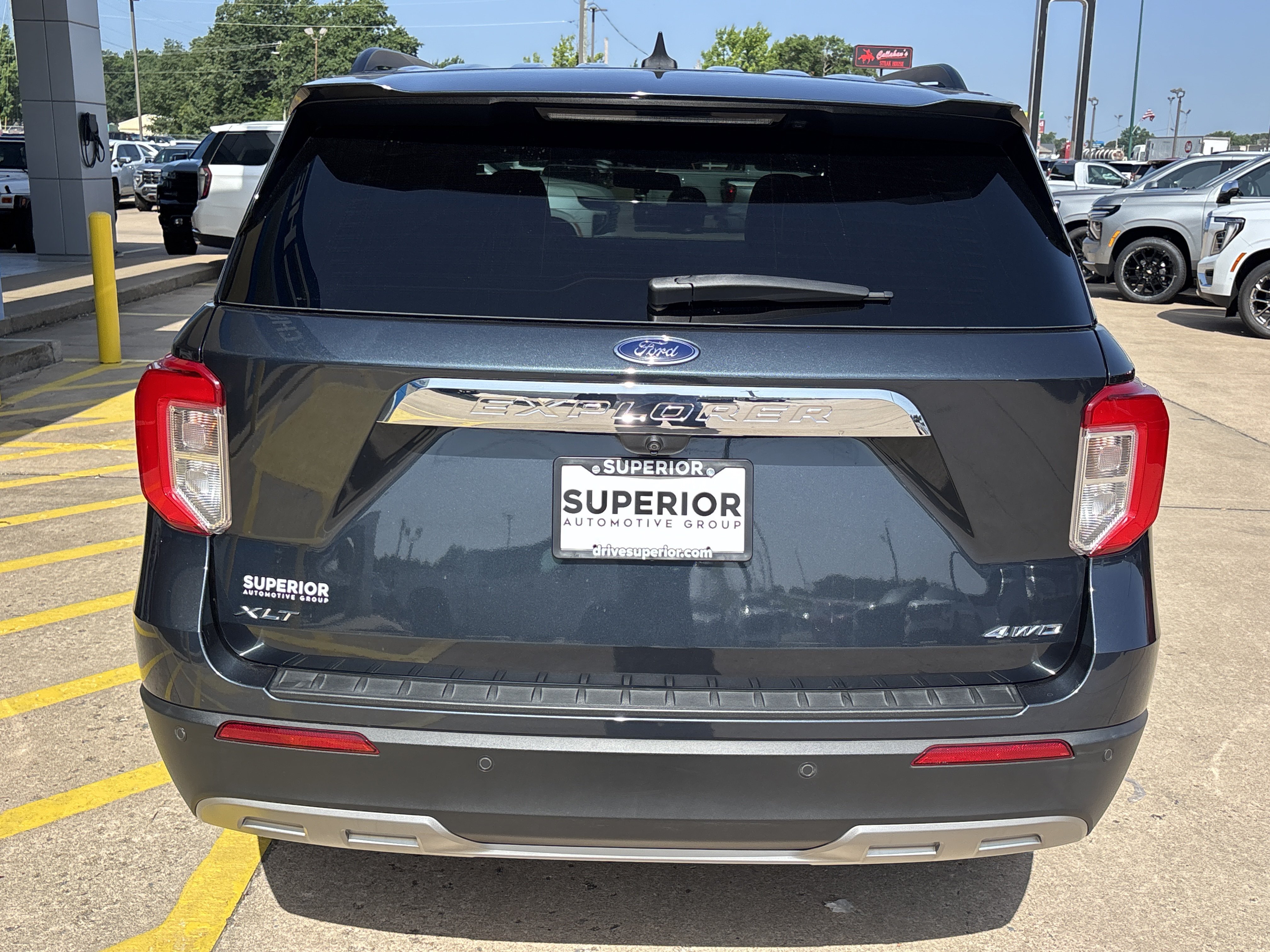 Used 2022 Blue Ford XLT image 4