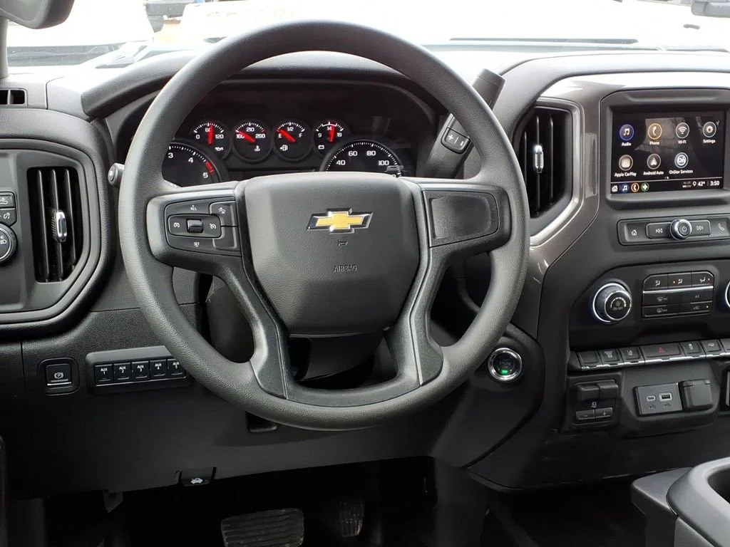 New 2026 Summit White Chevrolet Work Truck image 9