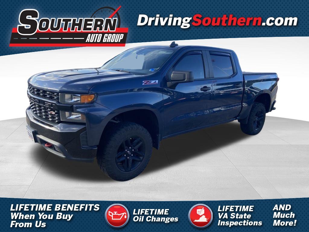 Used 2021 Blue Chevrolet Custom Trail Boss image 1