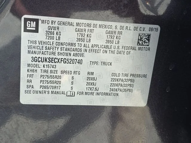 Used 2015 Gray Chevrolet LTZ image 36