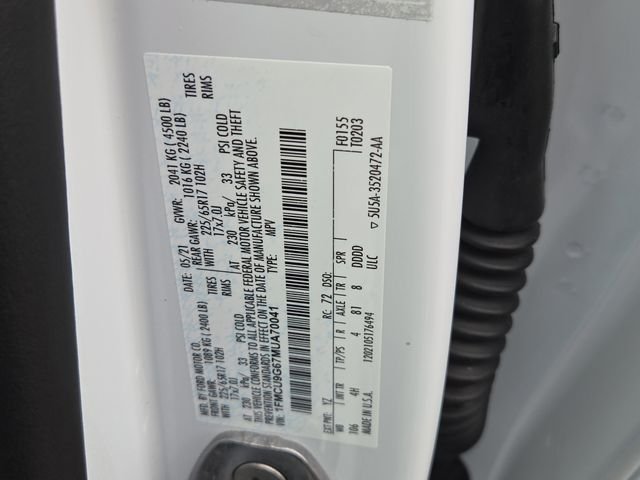 Used 2021 Oxford White Ford SE image 7