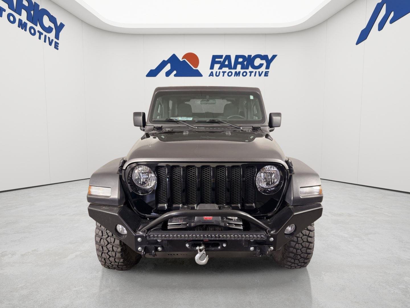 Used 2023 Granite Crystal Metallic Clearcoat Jeep Willys Sport image 11