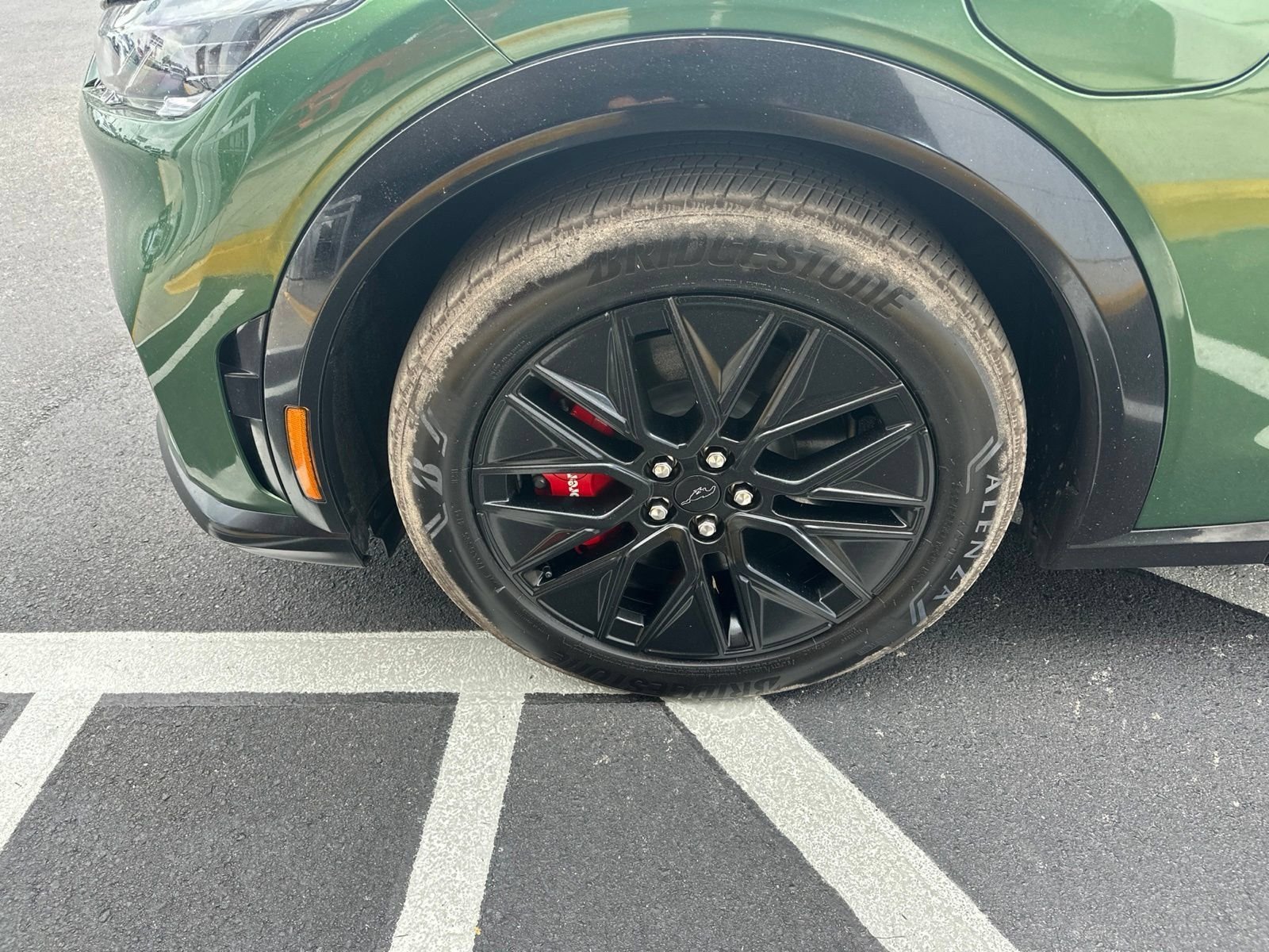 Used 2025 Green Metallic Ford Premium image 9