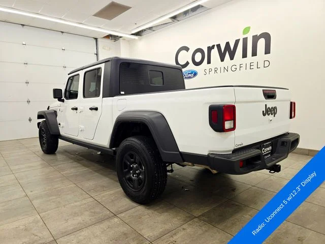 Used 2024 Bright White Clearcoat Jeep Sport image 3