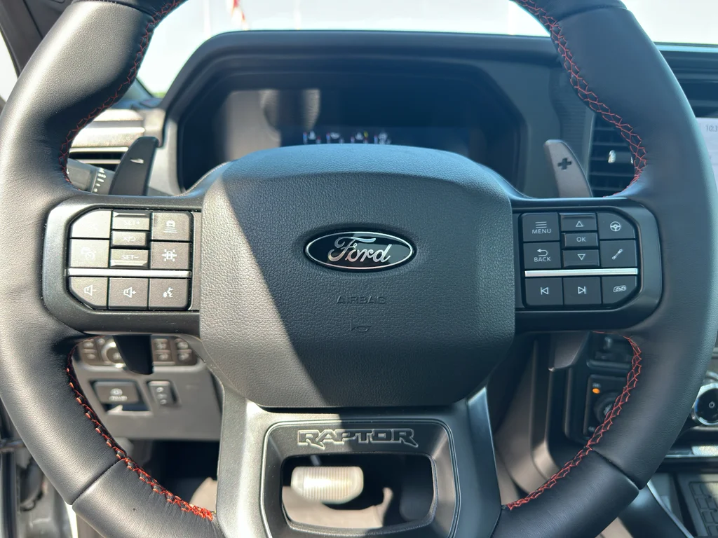 Used 2025 Space White Metallic Ford Raptor image 18