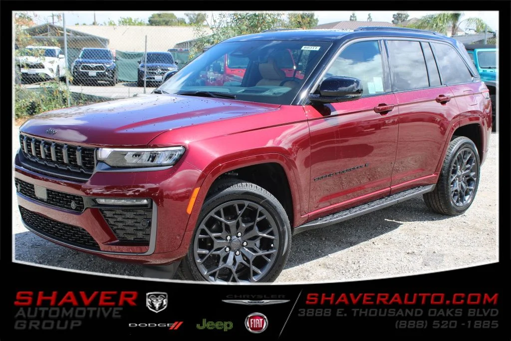 New 2026 Velvet Red Pearl-Coat Exterior Paint Jeep Summit image 1