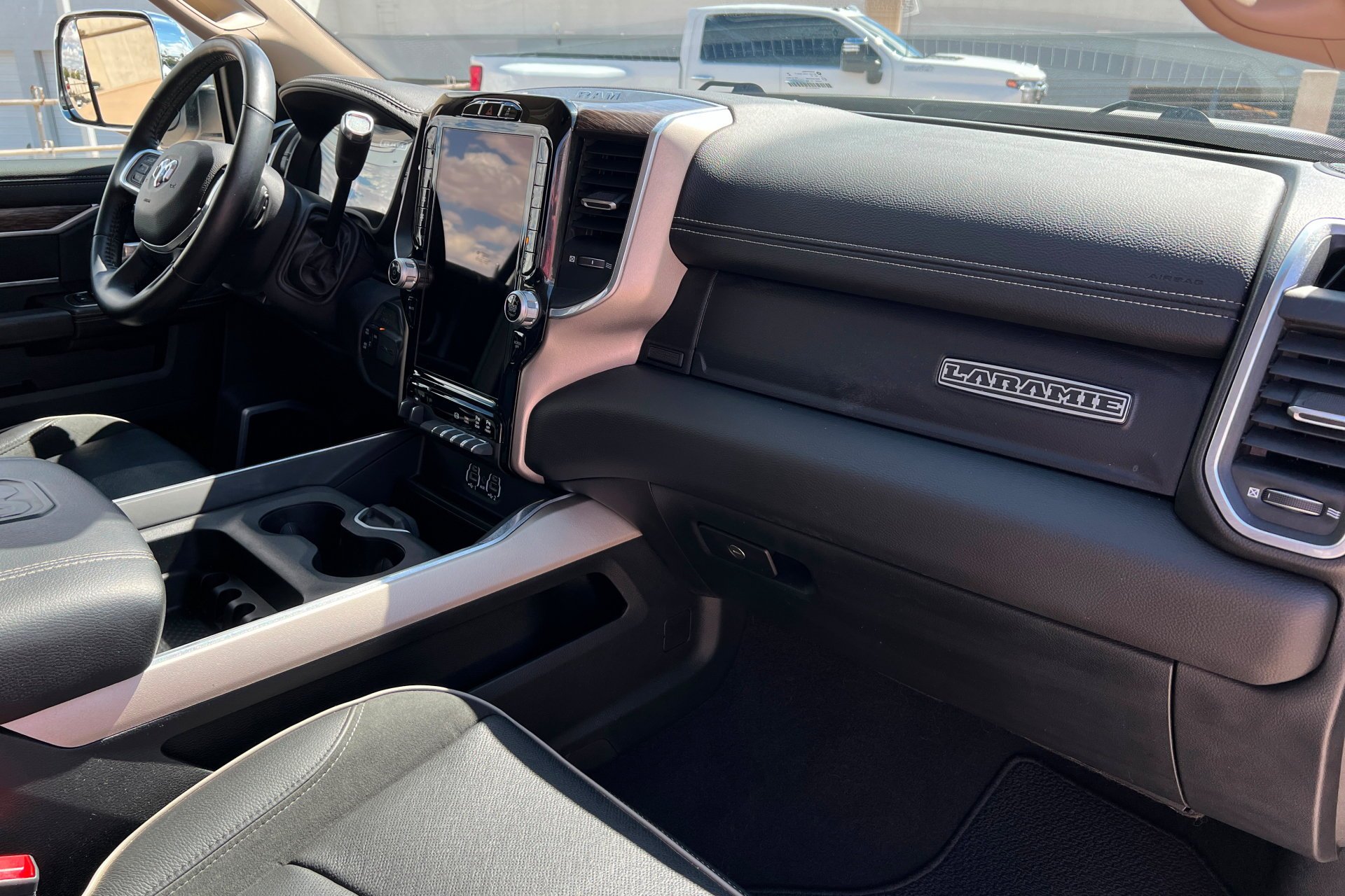 Certified Used 2021 Bright White Clearcoat Ram Laramie image 24