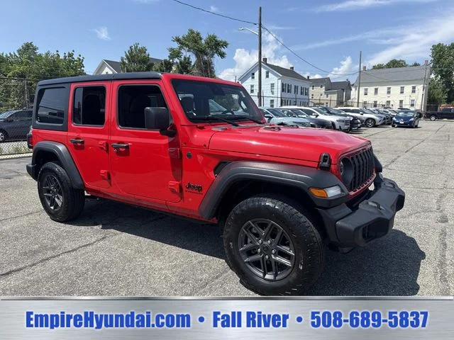 Used 2024 Red Jeep Sport S image 2