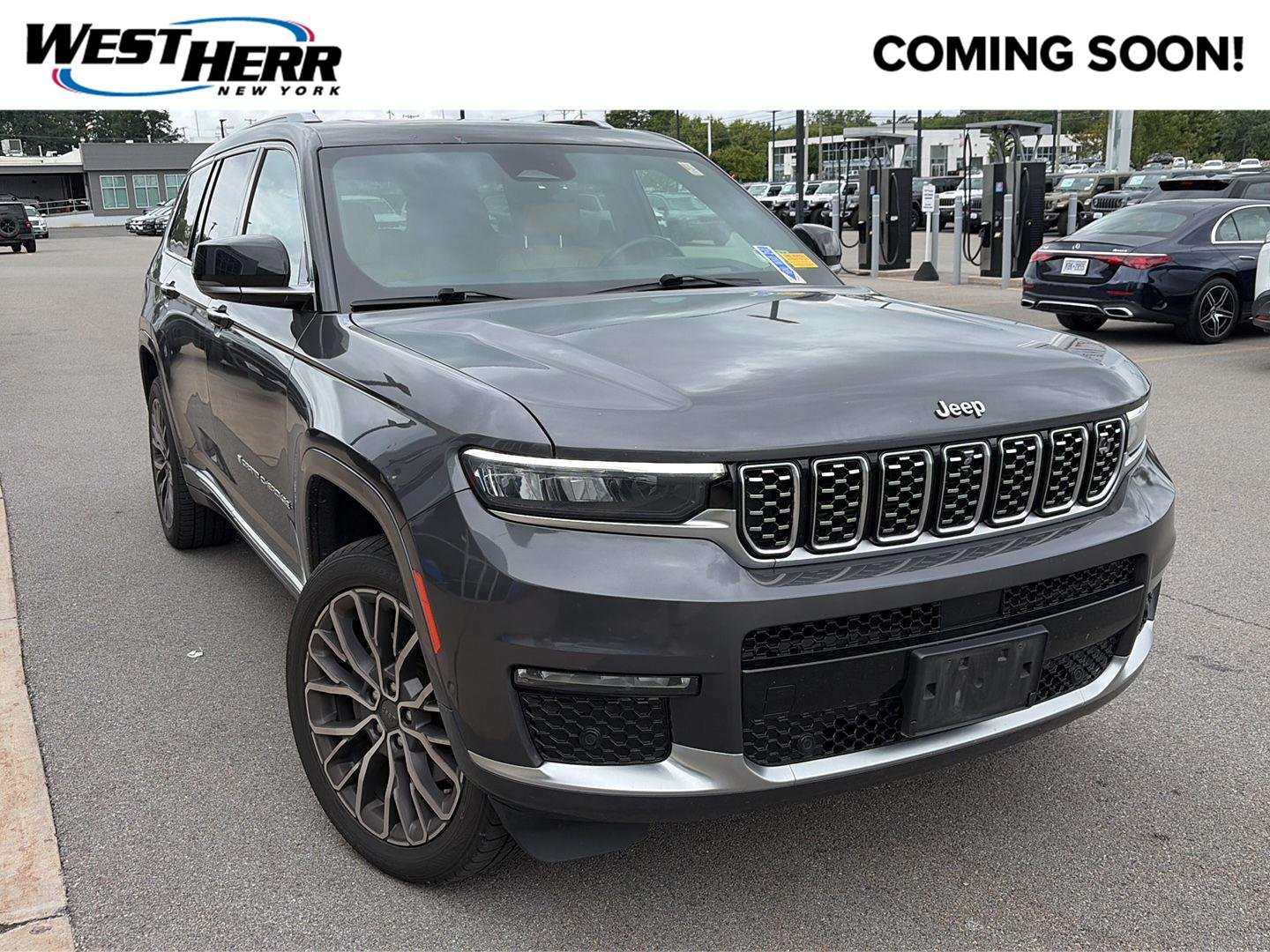 Used 2021 Baltic Gray Metallic Clearcoat Jeep Summit Reserve image 1