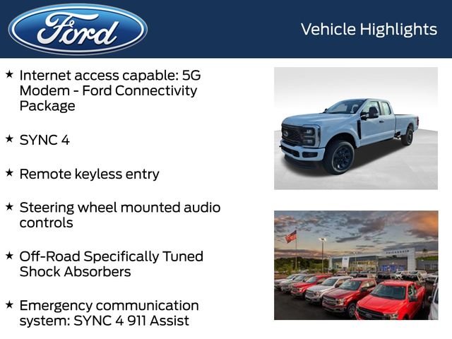 New 2026 Oxford White Ford F-350® XL image 8
