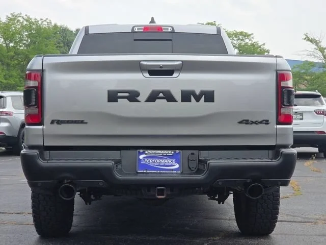 Used 2020 Billet Silver Metallic Clearcoat Ram Rebel image 26
