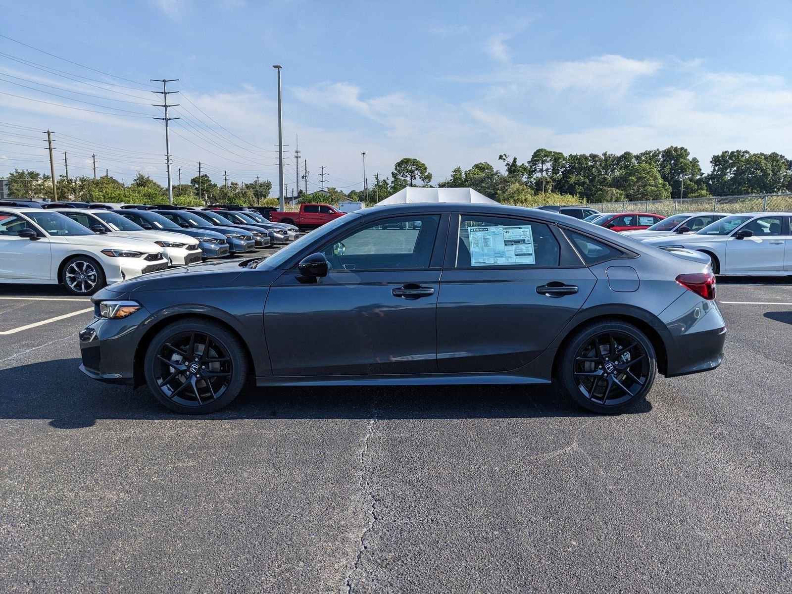 New 2026 Gray Honda Sport image 7