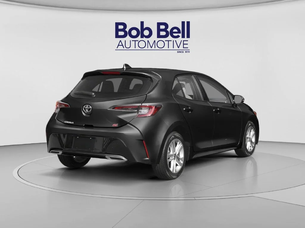 Used 2021 Black Toyota SE image 2