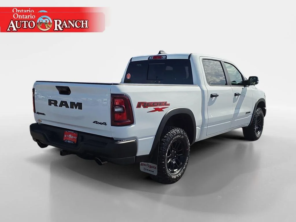 New 2026 Bright White Clearcoat Ram Rebel image 5