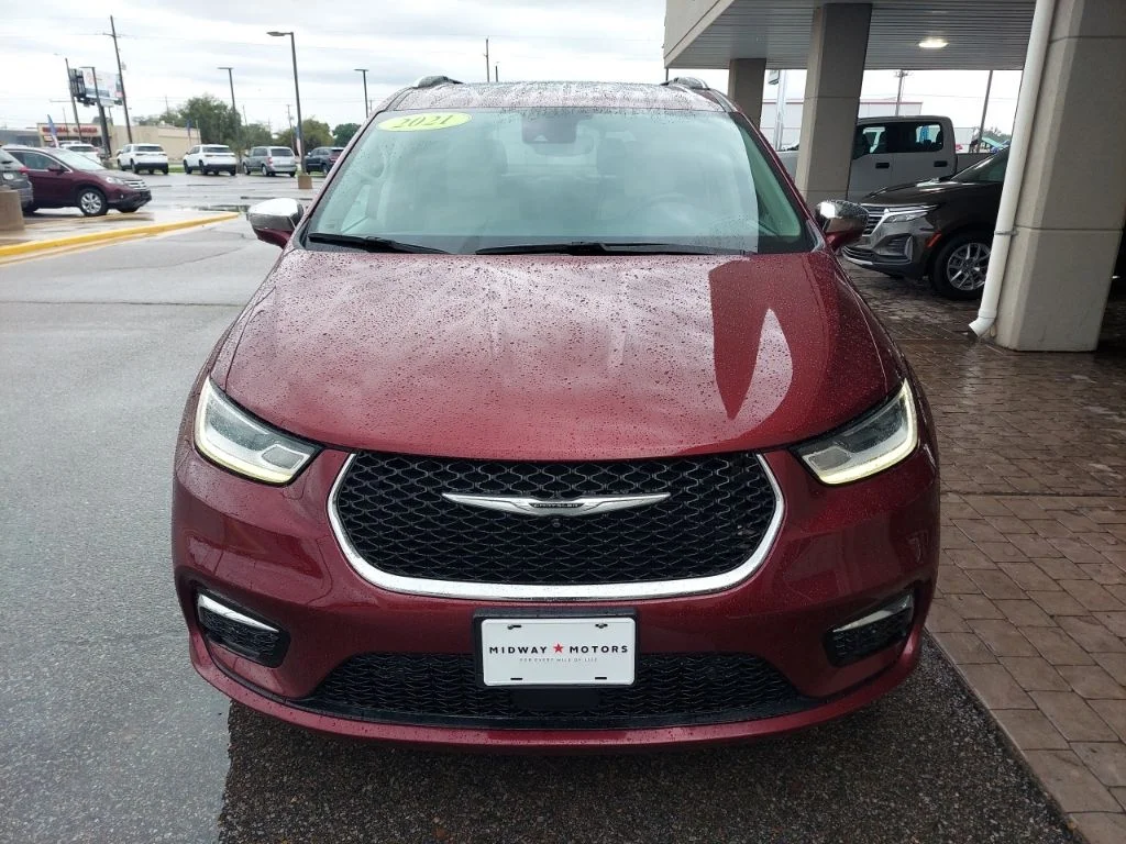 Certified Used 2021 Red Chrysler Limited image 2