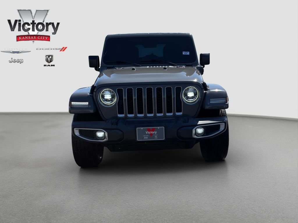 Used 2021 Jeep Wrangler Unlimited Sahara 4XE with VIN 1C4JJXP63MW716737 for sale in Kansas City