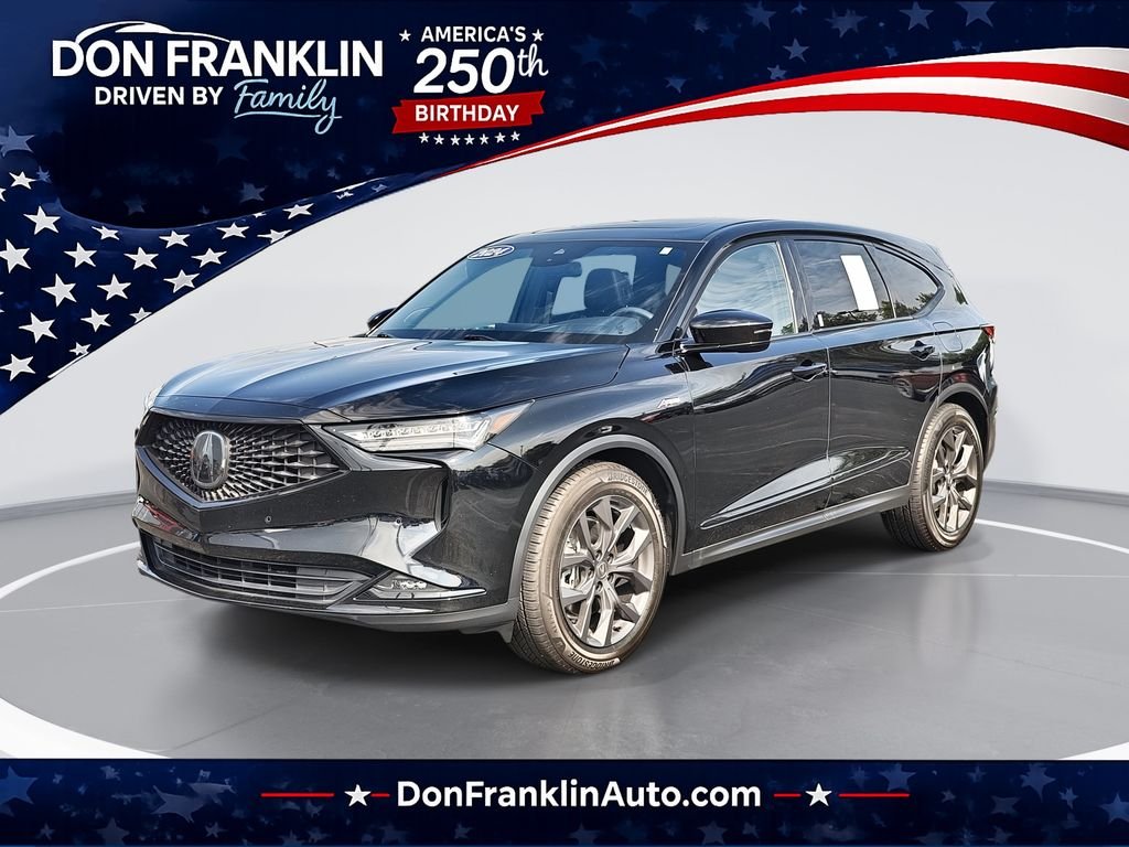 Used 2024 Black Acura A-Spec image 1