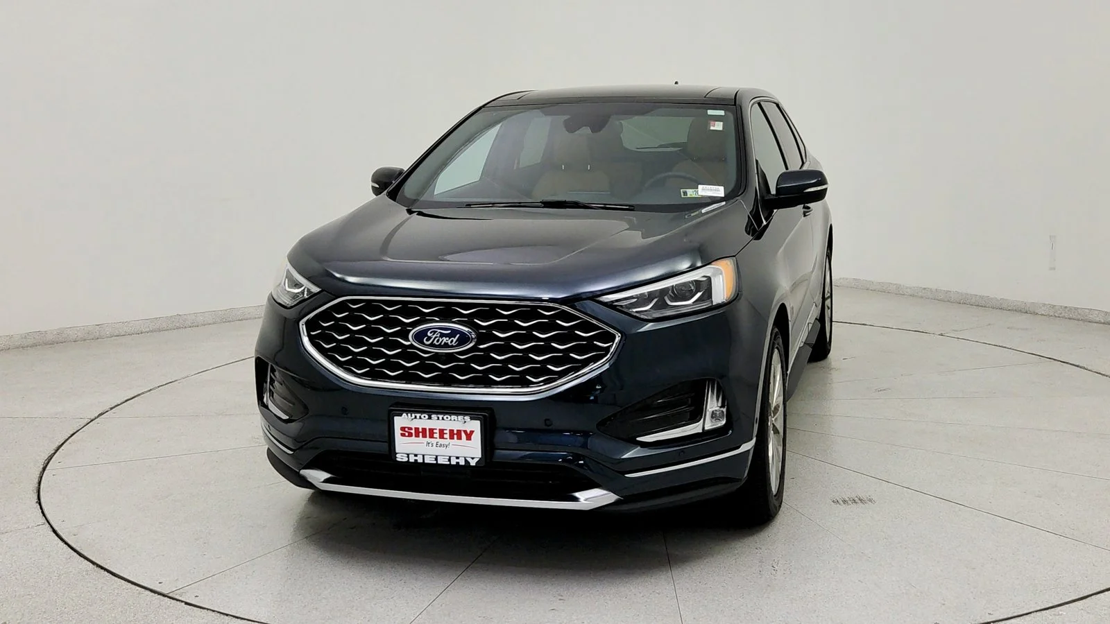 Used 2024 Blue Ford Titanium image 2