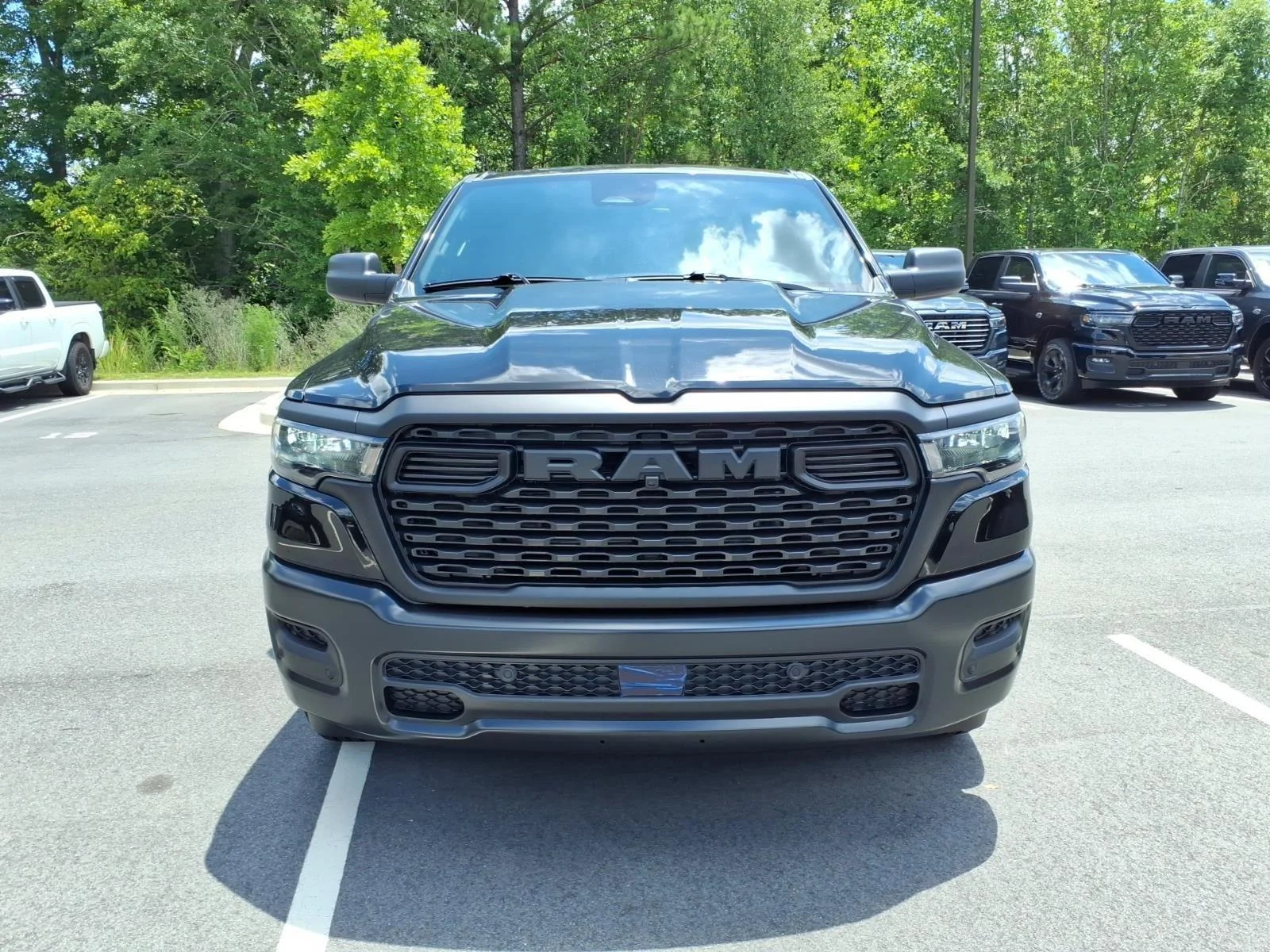 New 2026 Diamond Black Crystal Pearlcoat RAM Tradesman image 14