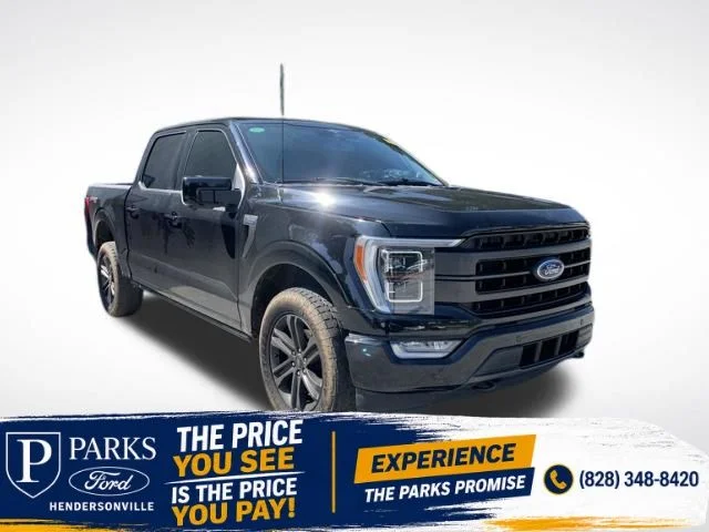 Certified Used 2023 Black Ford Lariat image 1
