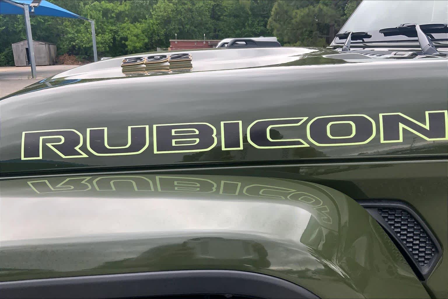 Used 2021 Sarge Green Clearcoat Jeep Unlimited Rubicon 392 image 8