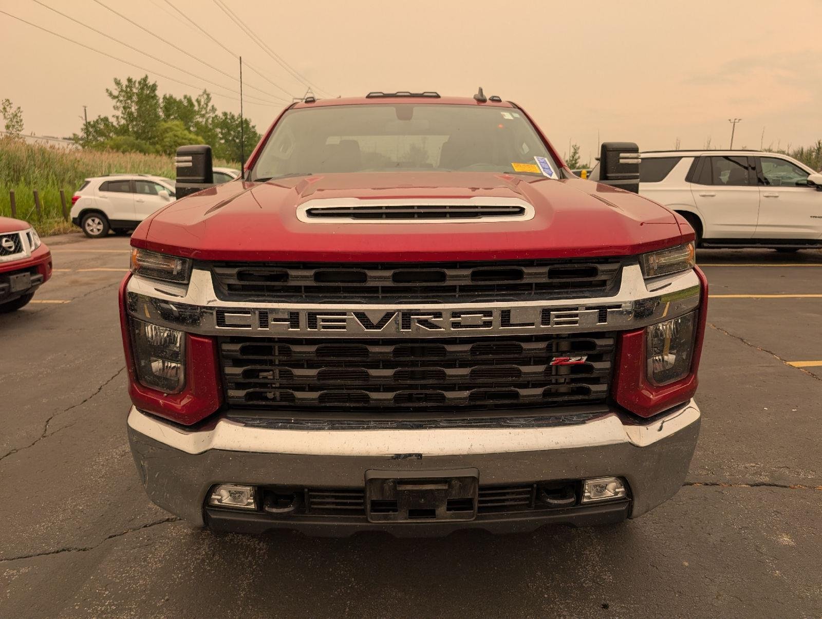 Used 2023 Cherry Red Tintcoat Chevrolet LT image 2