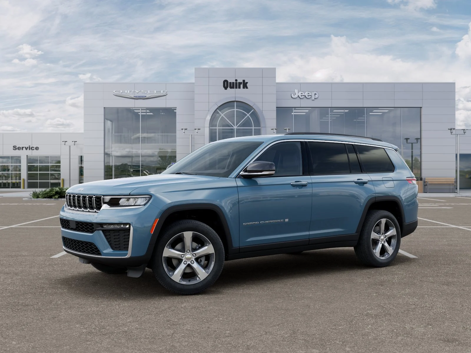 New 2026 Steel Blue Exterior Paint Jeep Limited image 2