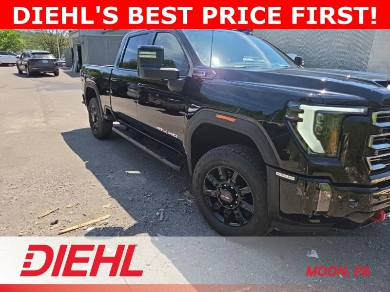 Used 2024 Black GMC AT4 image 3
