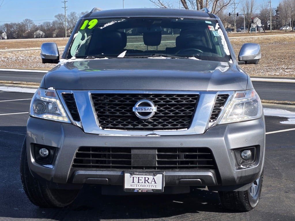 Certified 2019 Nissan Armada SL with VIN JN8AY2NC1K9580762 for sale in Plano, IL