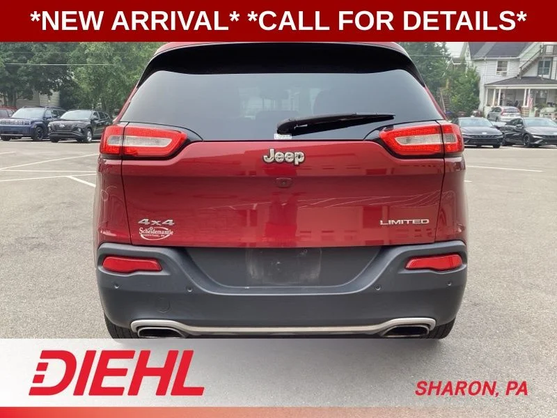 Used 2017 Red Jeep Limited image 6