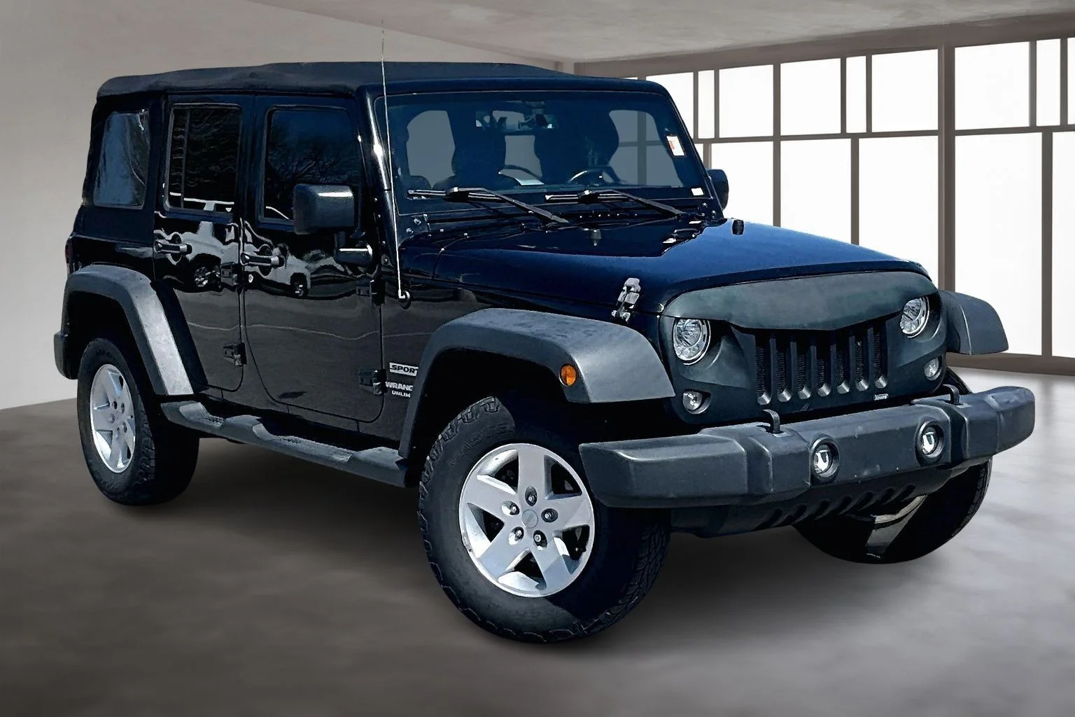 Used 2017 Black Jeep Unlimited Sport image 13