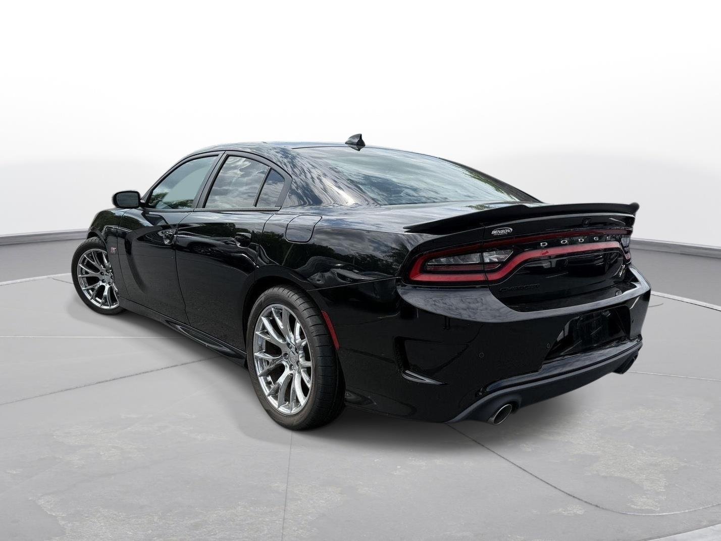 Used 2019 Pitch Black Clearcoat Dodge Scat Pack image 8
