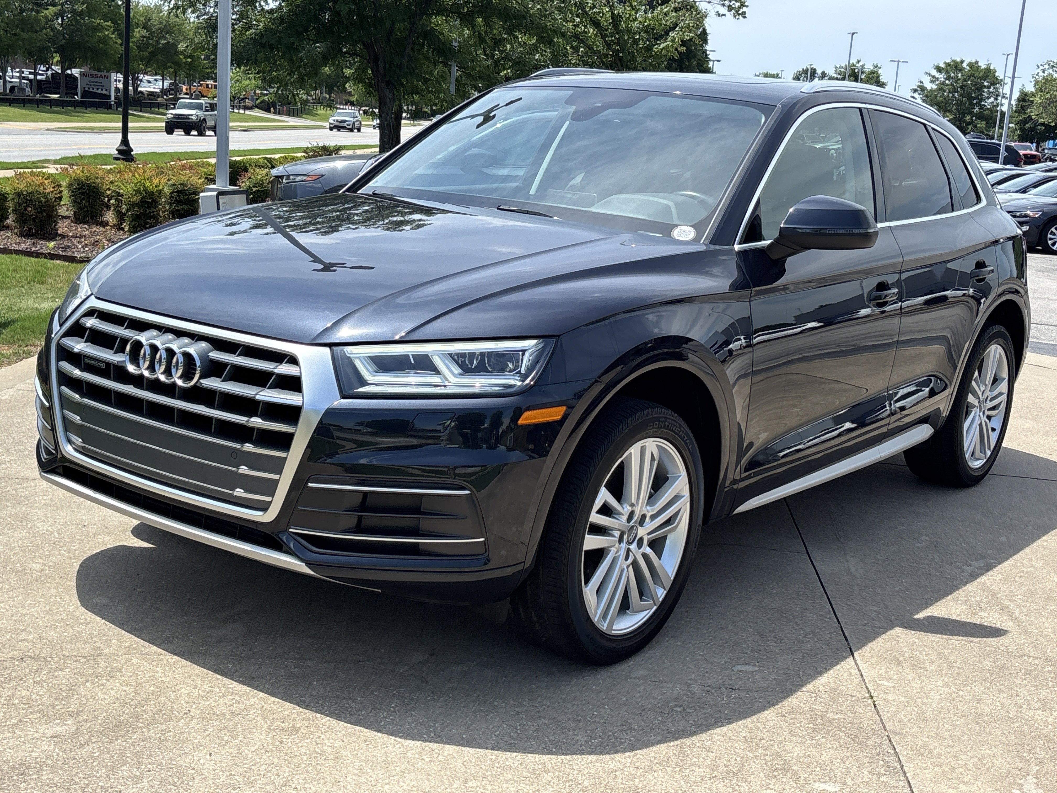 Used 2018 Moonlight Blue Metallic Audi 2.0T Premium Plus AWD image 12