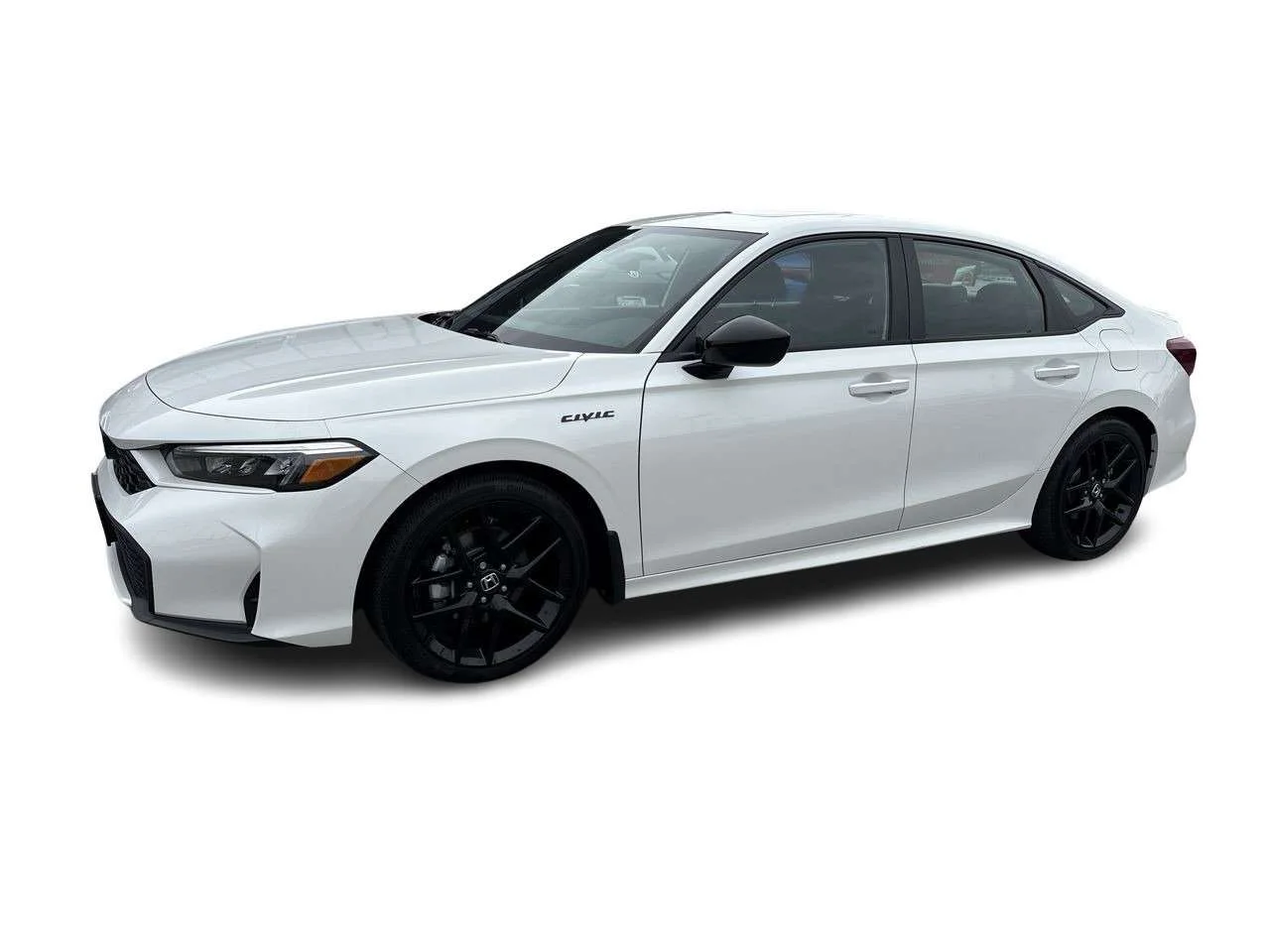 Used 2025 Platinum White Pearl Honda Sport eCVT Sedan Certified Pre-Owned   No Accident image 7