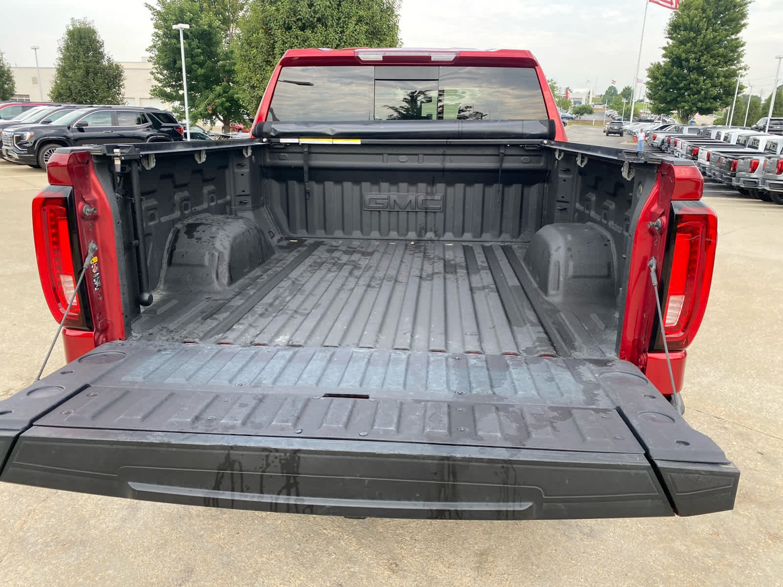 Used 2024 Volcanic Red Tintcoat GMC SLT image 26