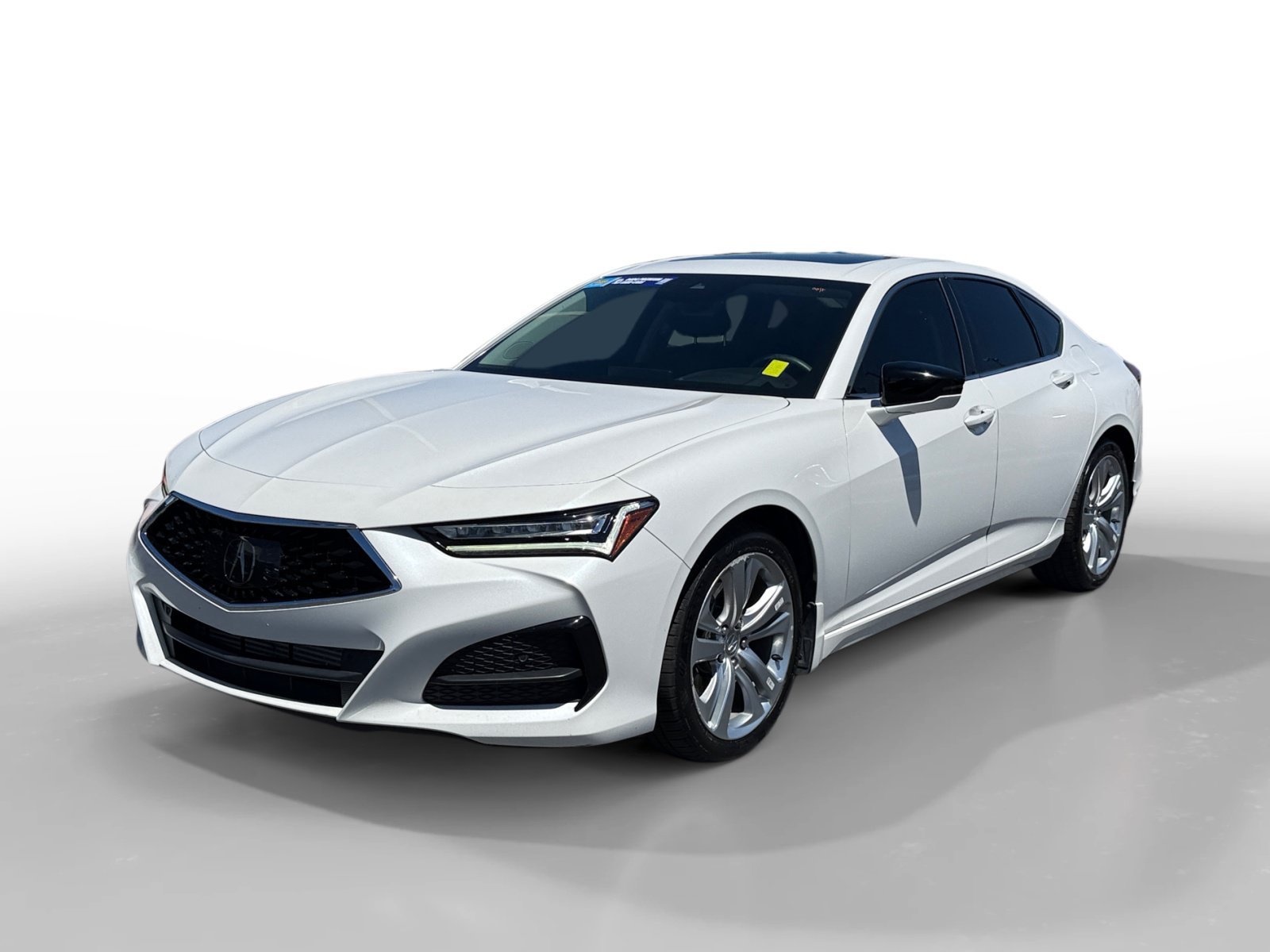 Used 2021 Platinum White Pearl Acura Technology Package image 1