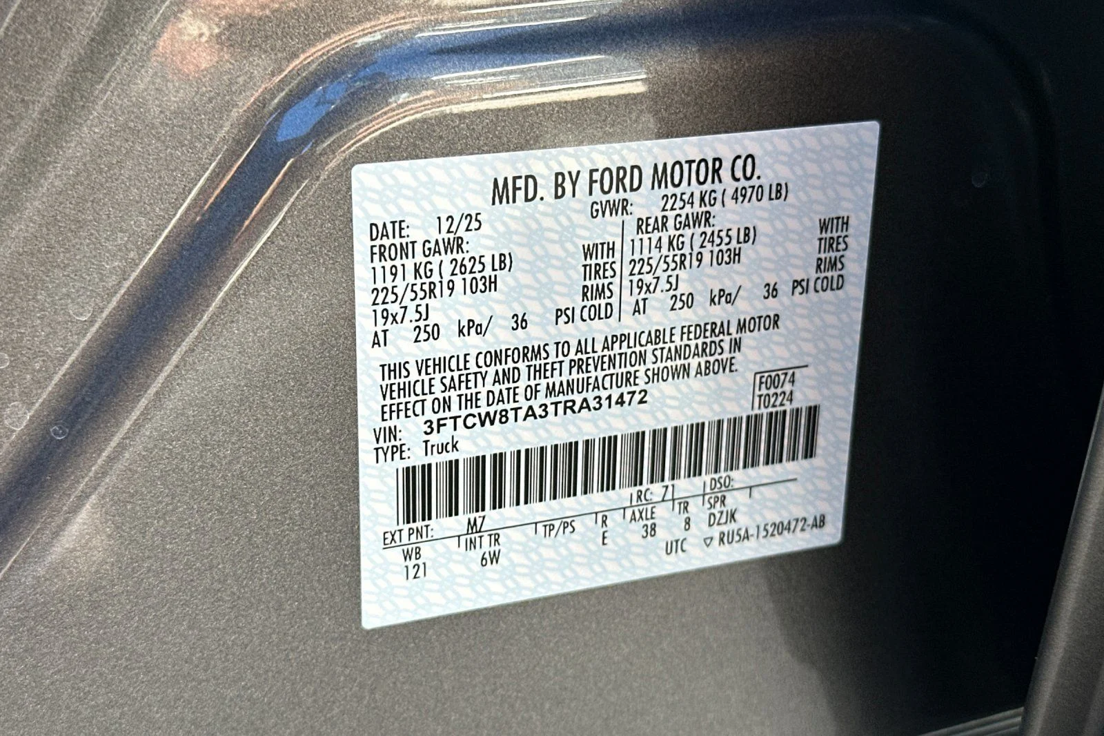 New 2026 Carbonized Gray Metallic Ford Lobo™ image 26