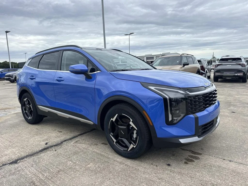 New 2026 Nebular Blue Kia EX image 1