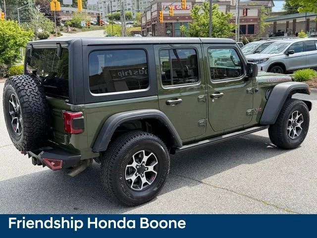 Used 2021 Green Jeep Unlimited Rubicon image 4